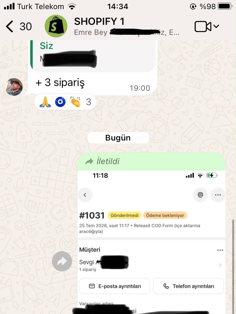 Shopify upsell satışı